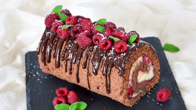 Рождественское полено Буш де Ноэль (Buche de noel)