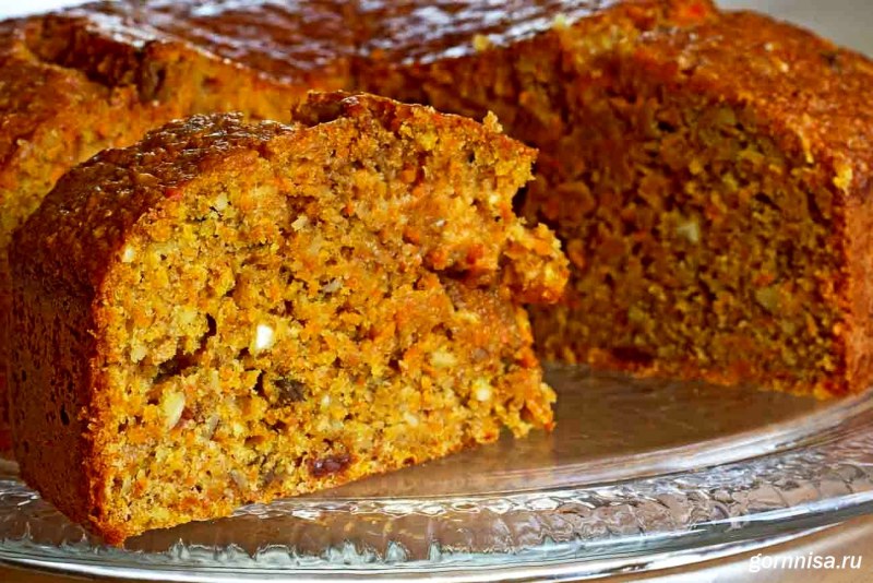 Морковник пирог