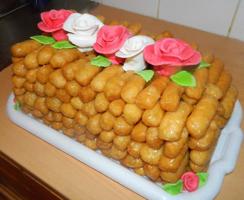 Баурсаки Сибирские шапочкой