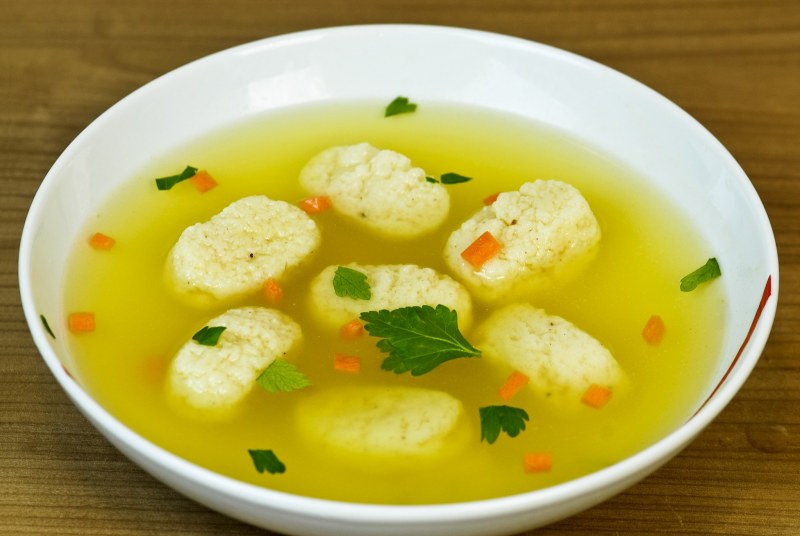 Суп с клецками