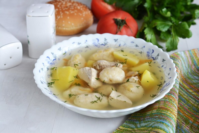 Калинина Наталья суп с клецками