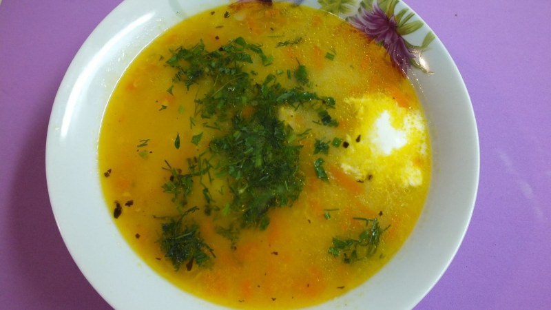 Галушки суп с галушками