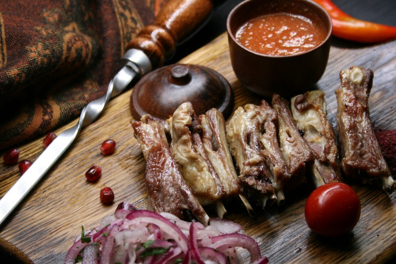 Шашлык rebro baranina