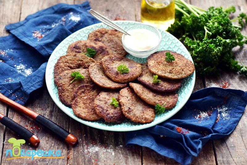 ЗОЖНАЯ печеночная начинка блины