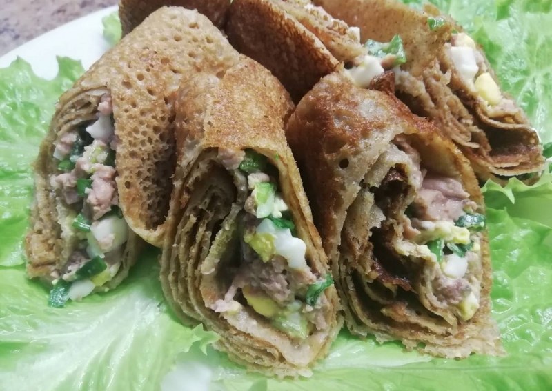 Печёночный рулет из куриной печени