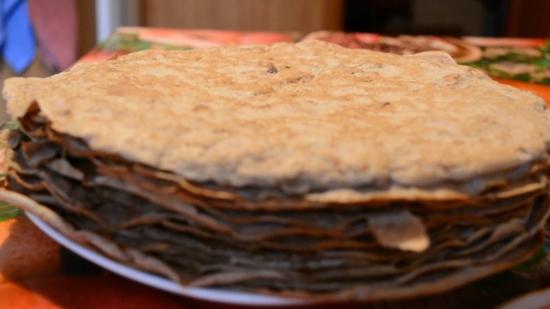 Блины из печени говяжьей с морковью