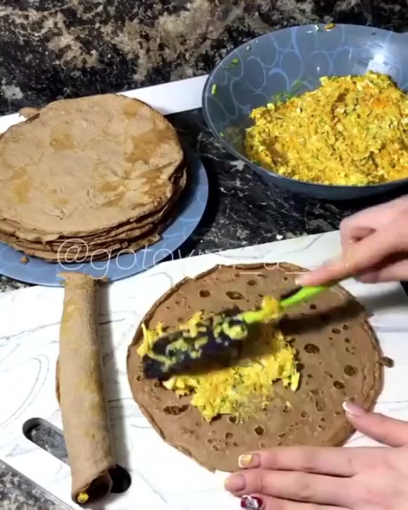 Печеночный торт закусочный