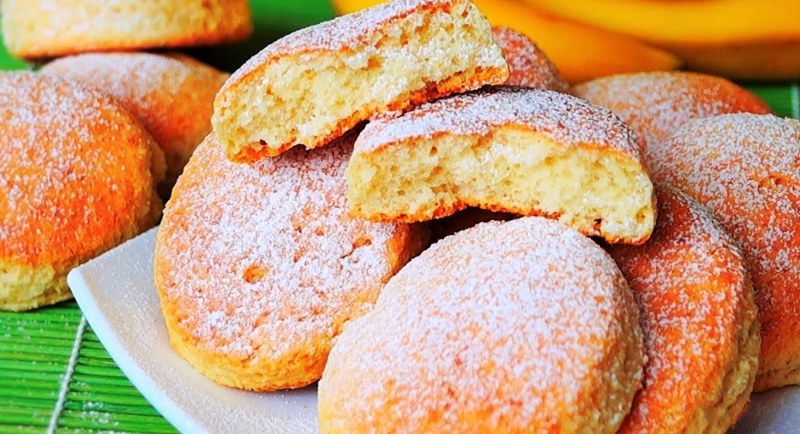 Творожное печенье
