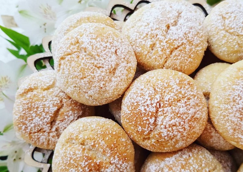 Творожное печенье