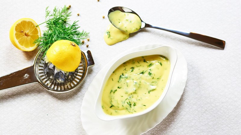 Соус голландский с горчицей