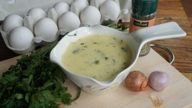 Яйцо Бенедикт с соусом оландез