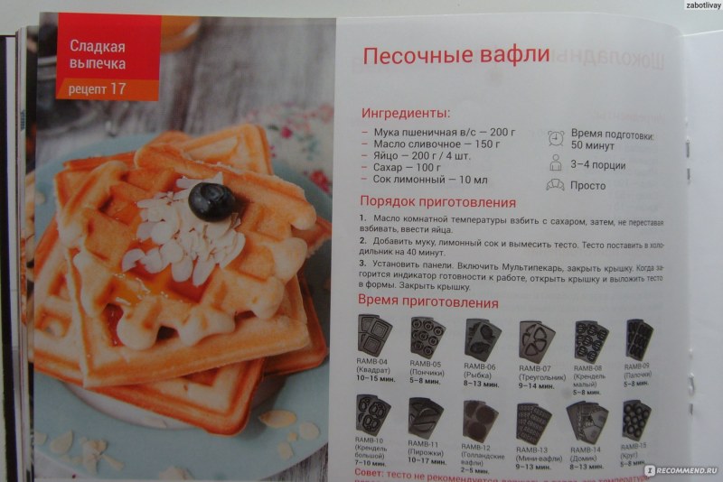 Венские вафли со сгущенкой