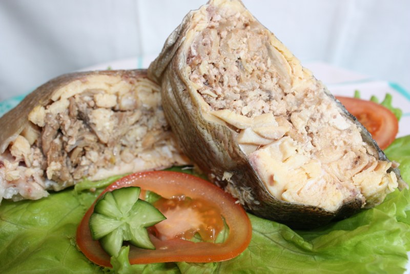 Рулет горбуша скумбрия