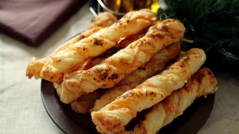 Сырные палочки гриссини