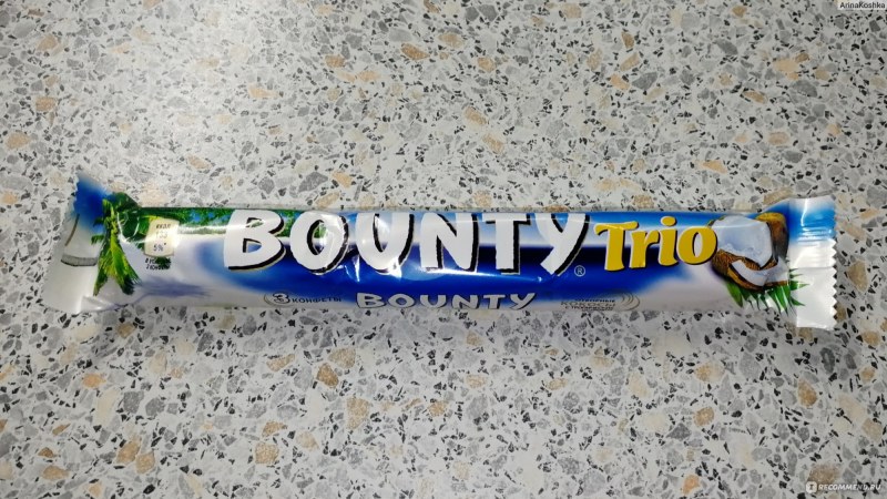 Батончик Bounty трио 82.5г