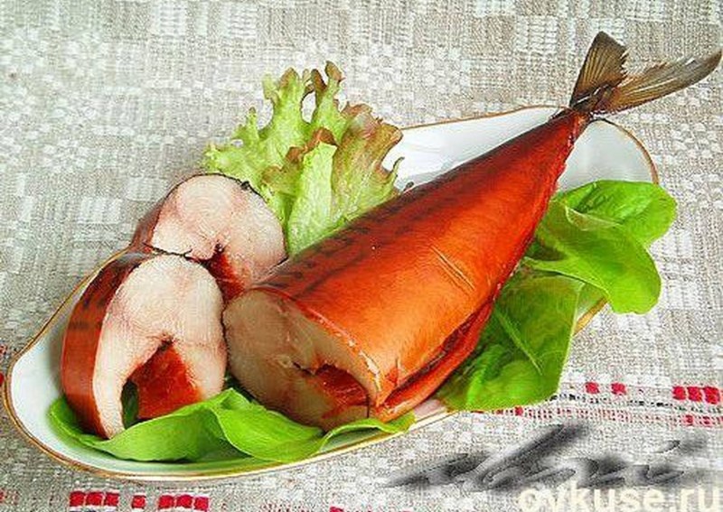 Скумбрия гор копчения