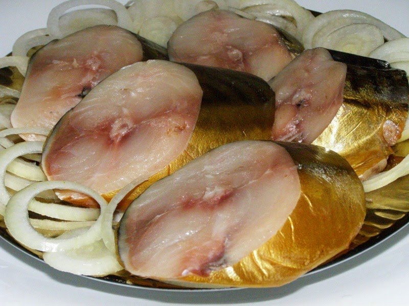Малосольная скумбрия Мурманское сало