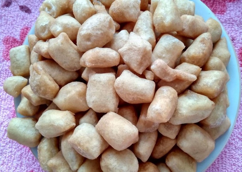 Картофельные пончики на дрожжах