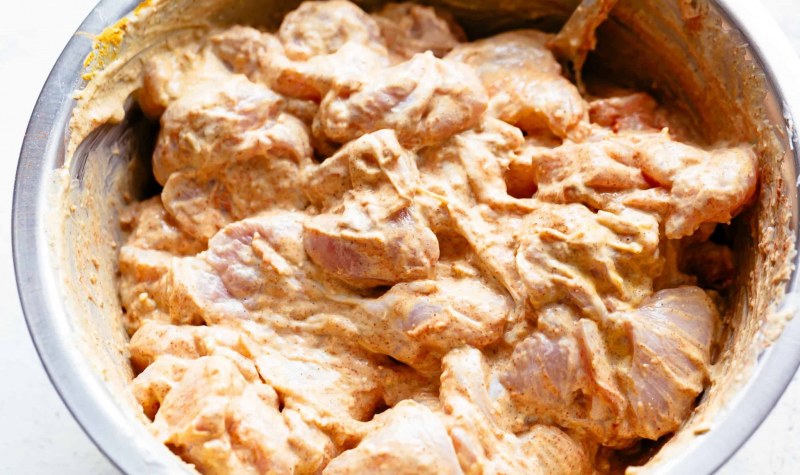 Ореховый маринад для курицы