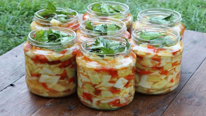 Огурец нарезанный по корейски фото