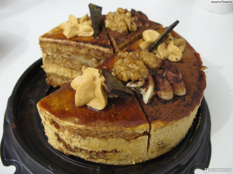 Торт арахисовая коровка