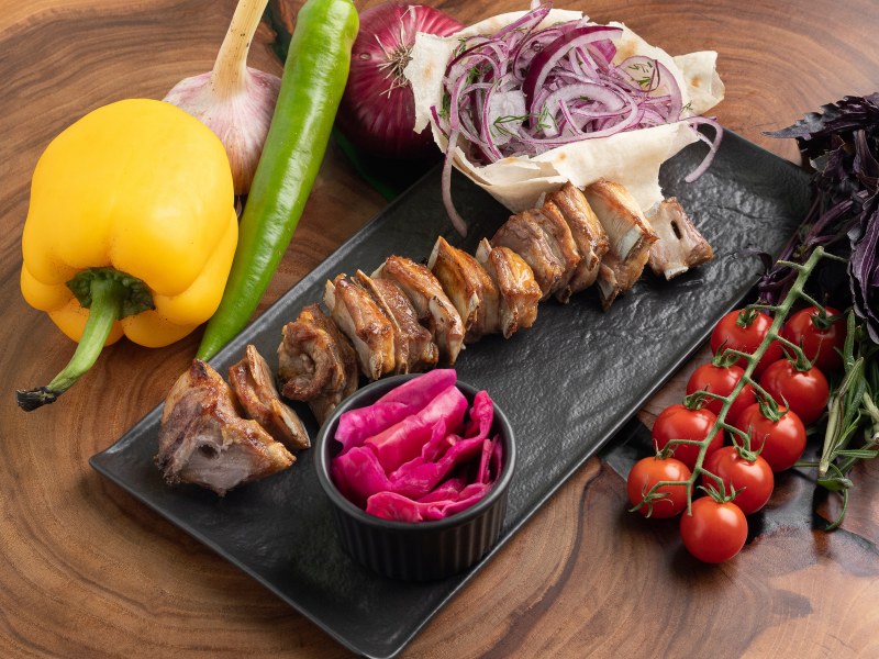 Свиные ребра BBQ