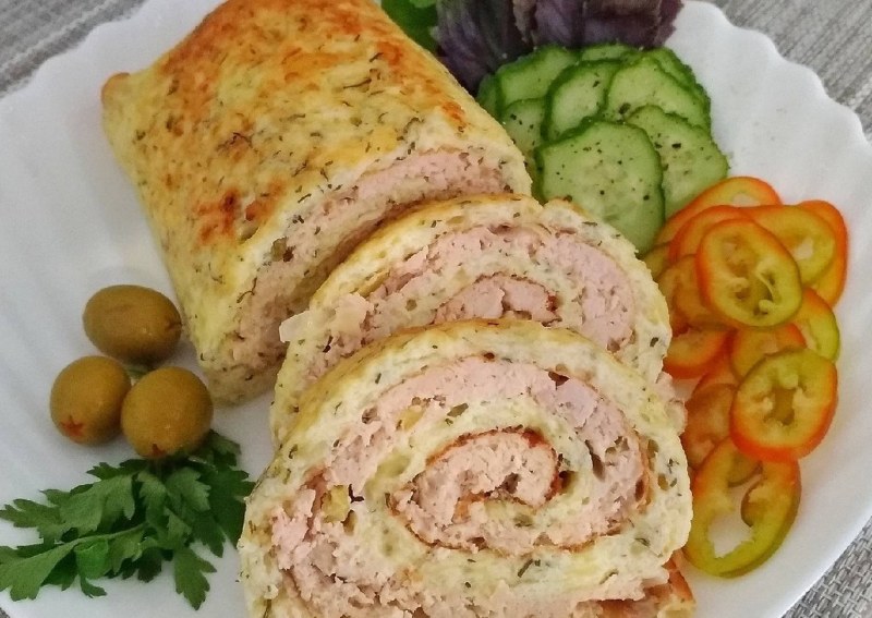 Рулет Курочка Ряба
