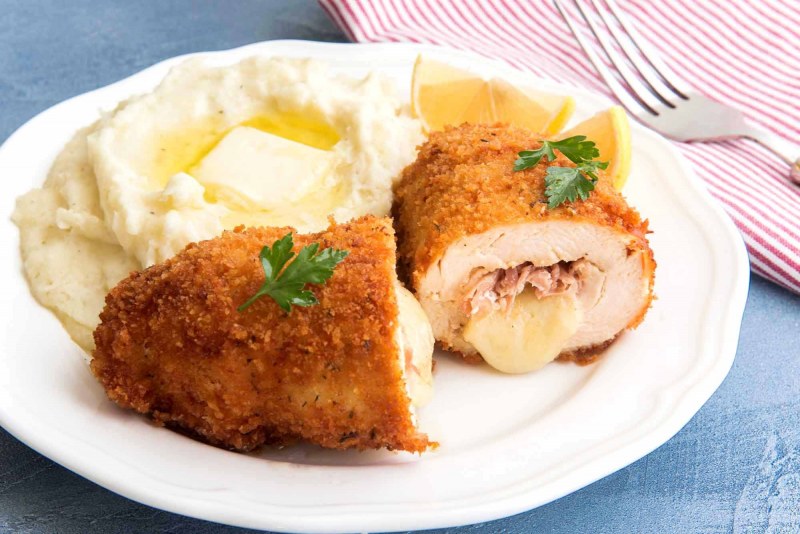 Блюдо курица по царски