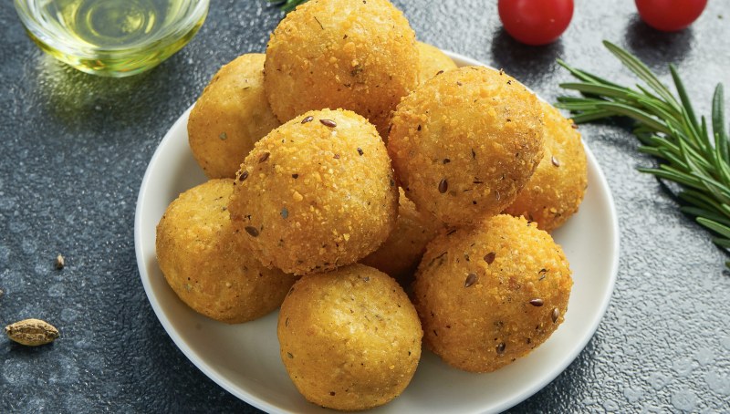 Рыбные шарики с начинкой