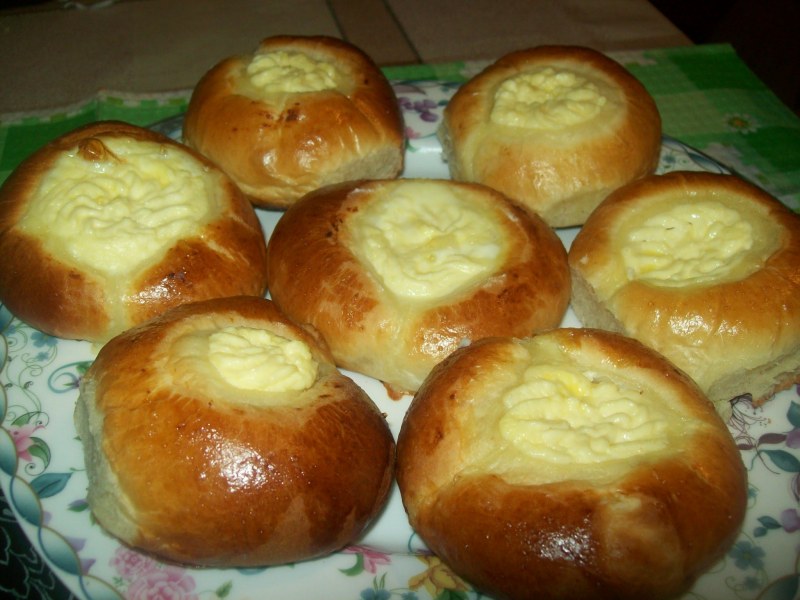 Вкусные ватрушки с творогом