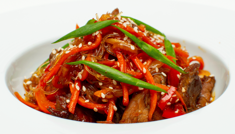 Salat66 корейские фунчоза