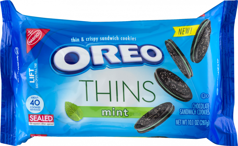Печенье Oreo Mint Creme cookies (154 грамм)
