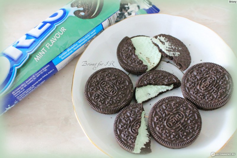 Oreo Mint конфеты