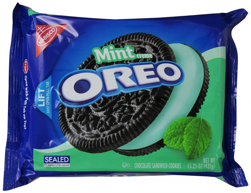 Oreo печенье мята