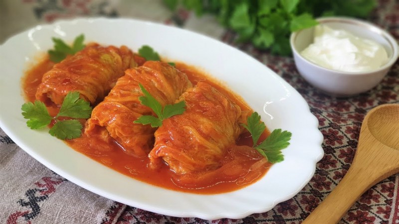Голубцы из свежей капусты