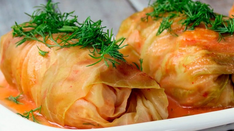Голубцы овощные