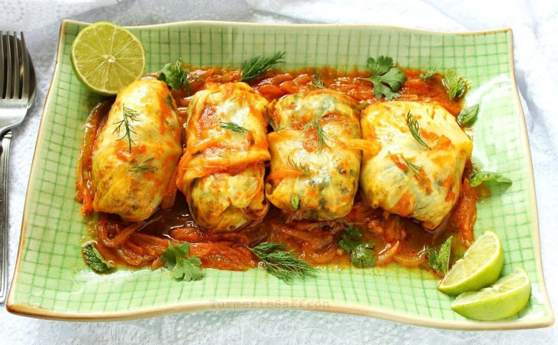 Голубцы красивая подача