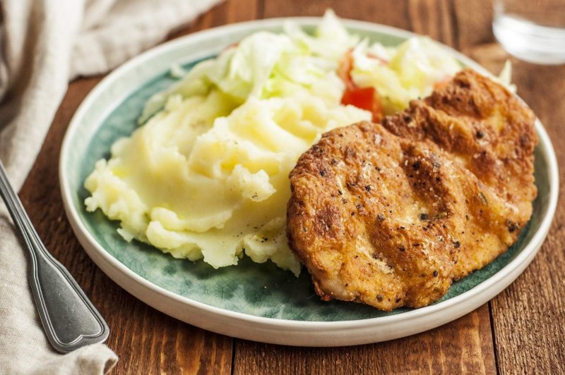 Шницель рубленый куриный