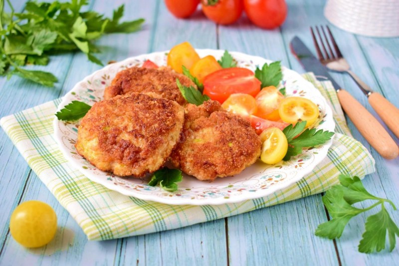 Котлеты с овощами