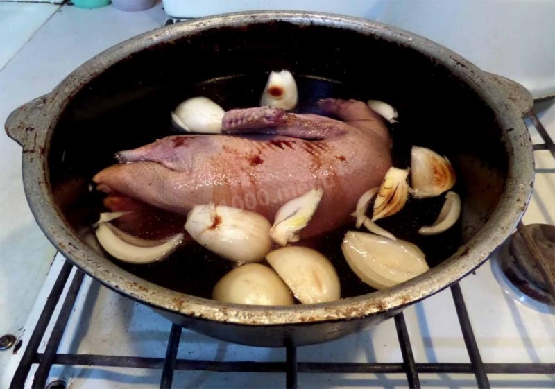 Рассол для утки для запекания в духовке
