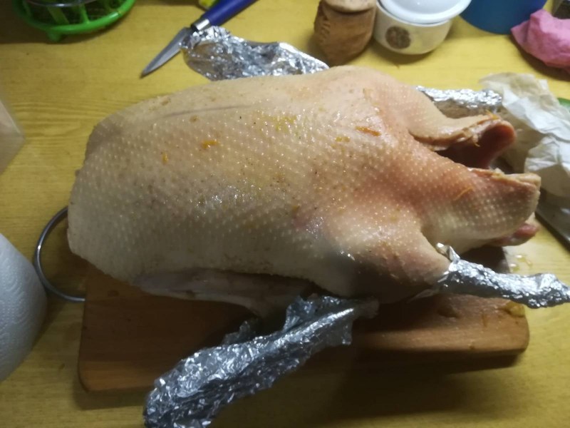 Горячее копчение утки Мулард
