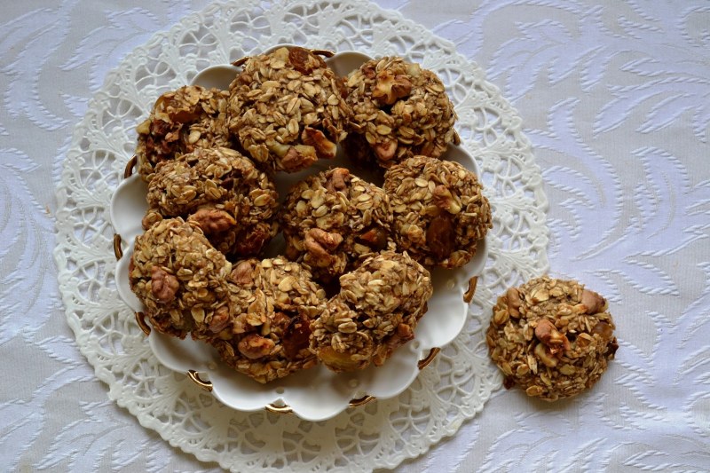Печенье орешки с грецким орехом
