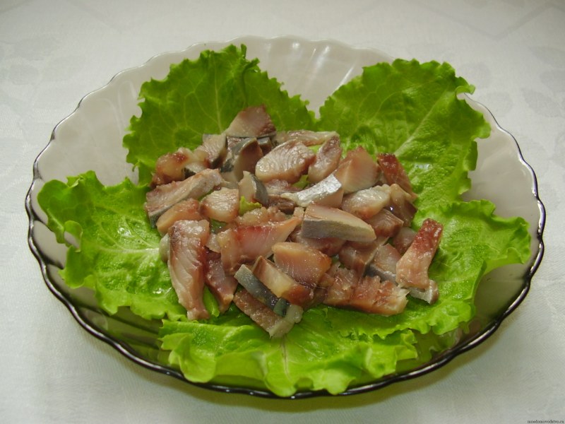 Салат с селедкой