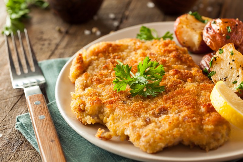 Австрийская кухня Венский шницель