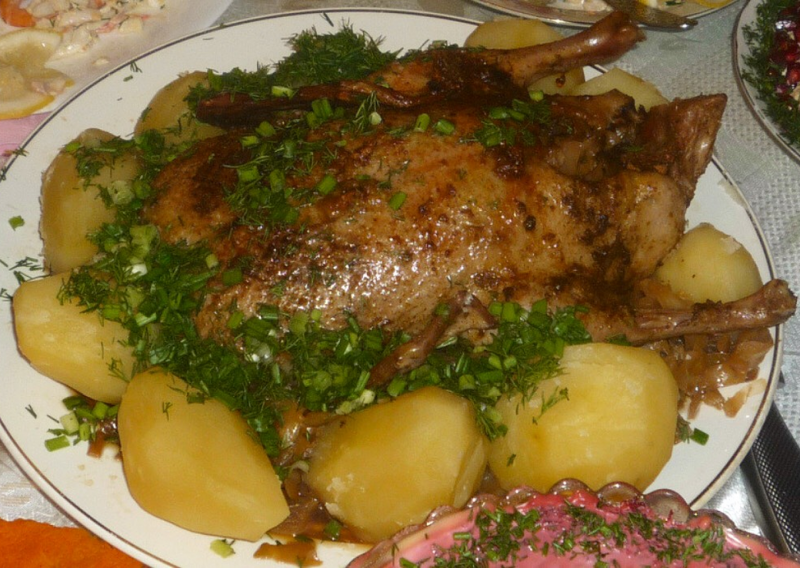 Запеченный Гусь