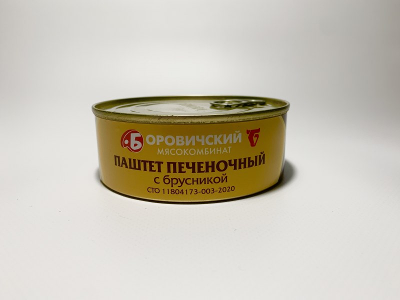 Печеночный паштет в стеклянной банке