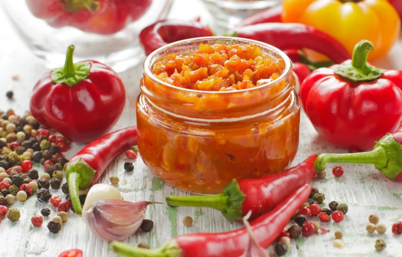 Аджика из моркови