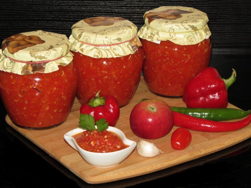 Аджика помидорная