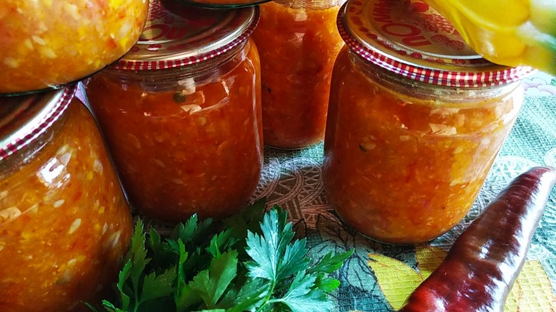 Аджика из кабачков рецепт