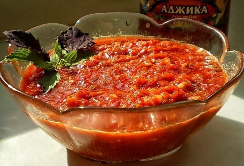 Аджика из Горького перца